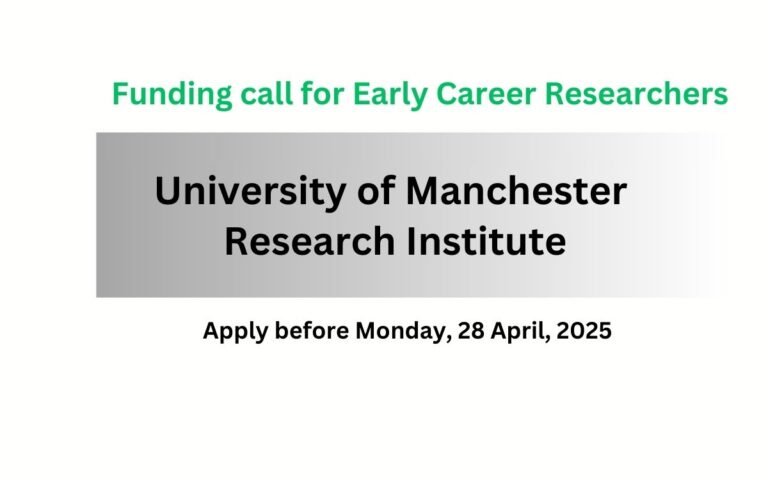 University of Manchester Research Institute (UMRI) announces ...